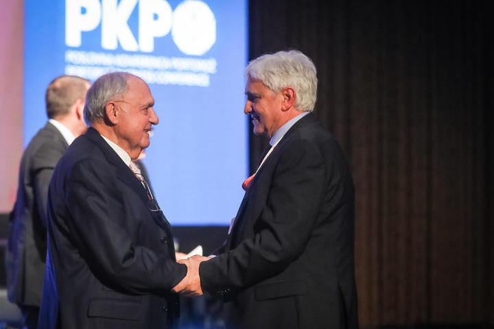 Poslovna konferenca Portoroz - PKP - Gregor Pilgram, CFO in član upravnega odbora Generali CEE Holding B.V. , Paolo Savona, zaslužni profesor politične ekonomije in nekdanji minister za industrijo v Italiji, Mojmir Mrak, profesor mednarodnih financ in eko